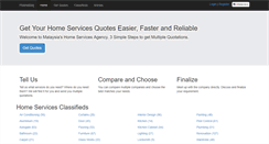 Desktop Screenshot of homeloq.my