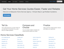 Tablet Screenshot of homeloq.my
